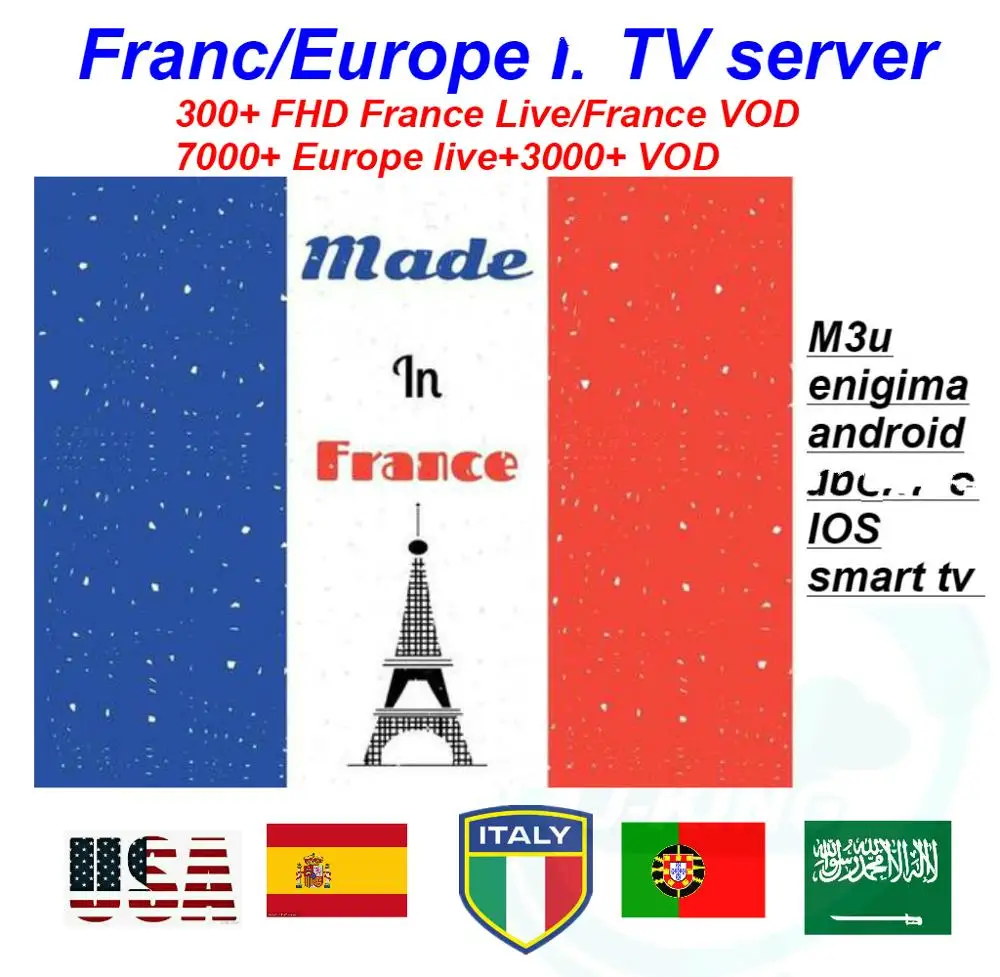 6000+ live Promozione SUNA tv франчесское abbonamento Ip tv в Diretta tv VOD фильм Канали Франческо арабо Великобритания Европа и не anno Smart tv