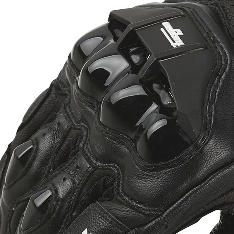 Мужские мотоциклетные перчатки из твердой кожи высококачественные кожаные