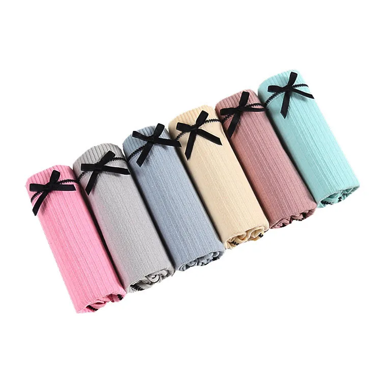 Женские хлопковые трусы со средней посадкой с буквенным принтом | Мать и ребенок