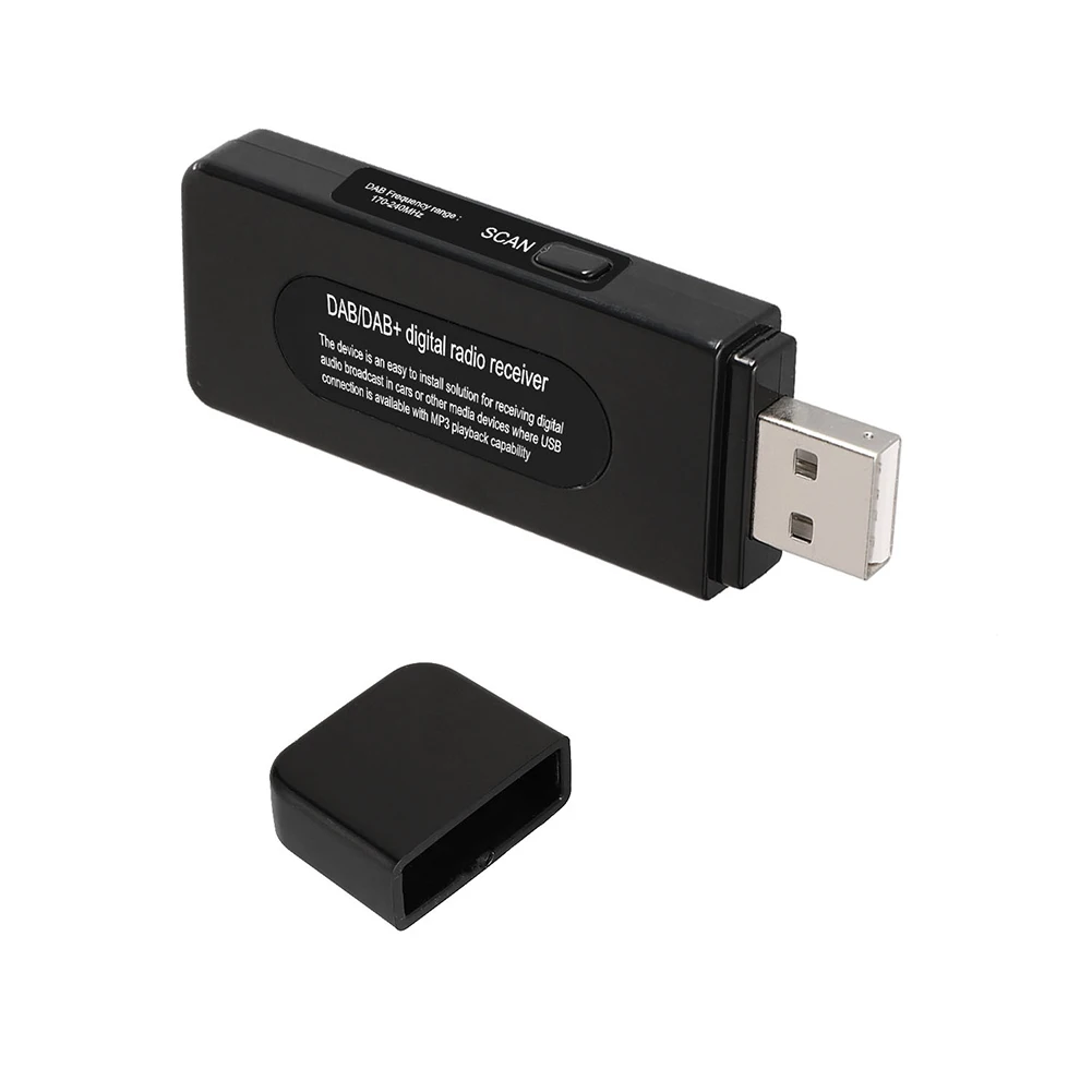 Радиоприемник USB порт Универсальный DAB адаптер автомобильный RDS U диск