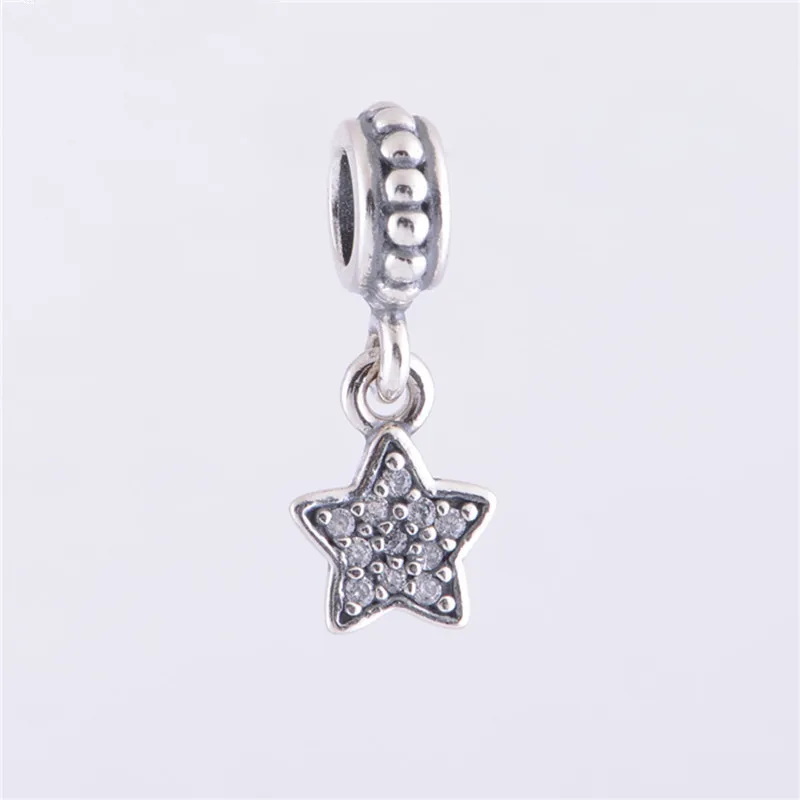 Бусины-Подвески для изготовления ювелирных изделий 4 цвета из серебра 100% пробы со