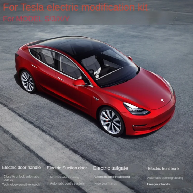 

Модификация автомобиля полный комплект для Tesla Model S электрическая задняя дверь для модели X электрический комплект для модели Y One Stop Smart для ...