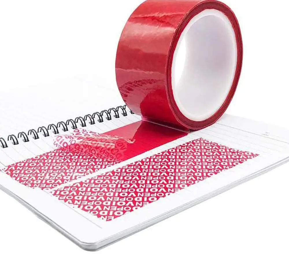 48 мм * 50 м трамбовки лента с мерами защиты от фальсификации Пластик охранная