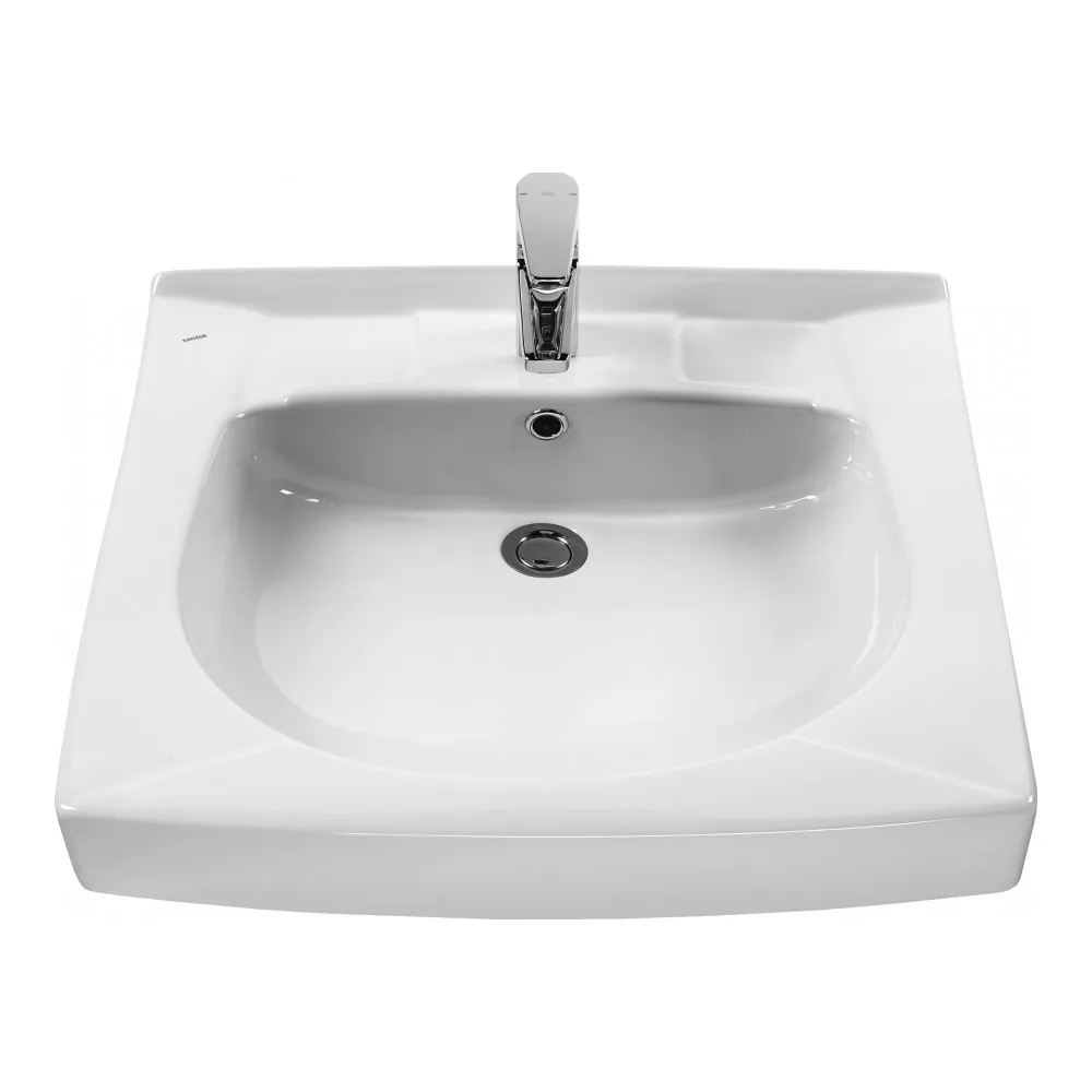Раковина над стиральной машиной Santek Пилот 60 с сифоном и кронштейнами (1WH301971) |