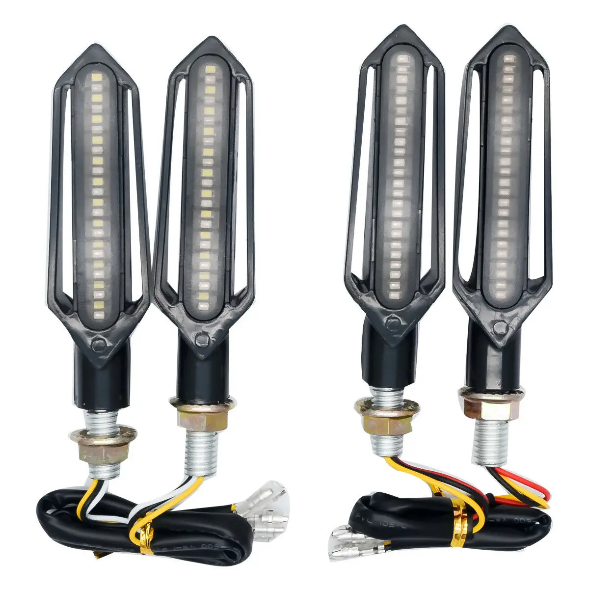 

4 индикатора поворота для мотоциклов + стоп светильник, дневной фонарь, предупреждающий фонарь заднего хода, аксессуары для мотоциклов, унив...