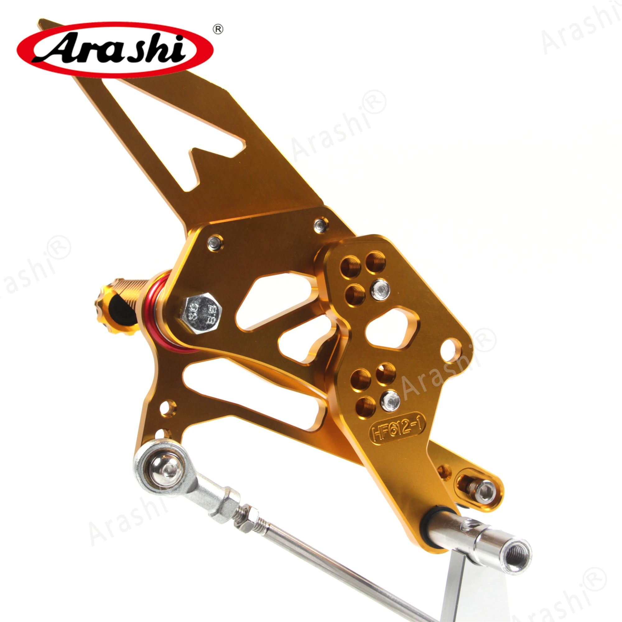 Arashi регулируемая подножка для YAMAHA YZF R3 R25 / MT03 MT25 2015 2021 CNC подножки задние комплекты