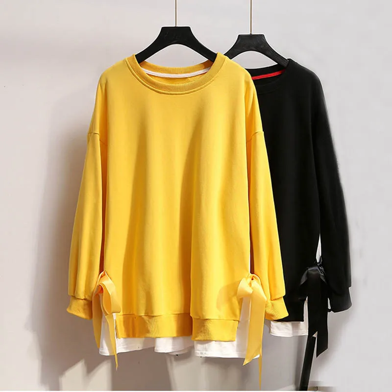 Осенние толстовки женские большие размеры бюст 138 см 4XL 5XL 6XL 7XL Толстовка черные