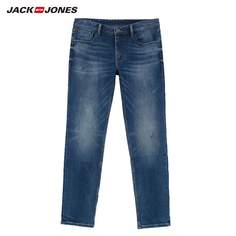 JackJones мужские эластичные хлопковые джинсы обычной посадки 219332592 | Мужская одежда