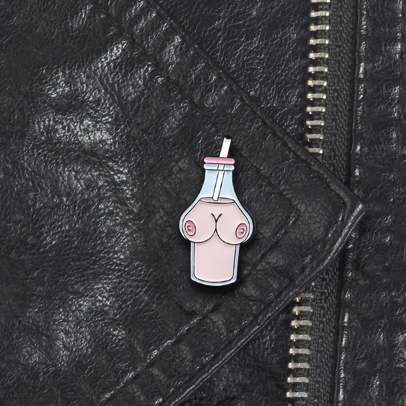 Креативная Клубничная Ароматизированная йогуртная бутылка с соломинкой