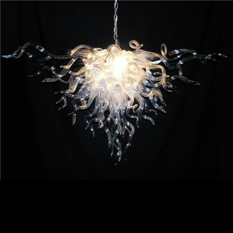 Дизайнерская белая Красивая стеклянная люстра для спальни LR1120|chandelier design|designer