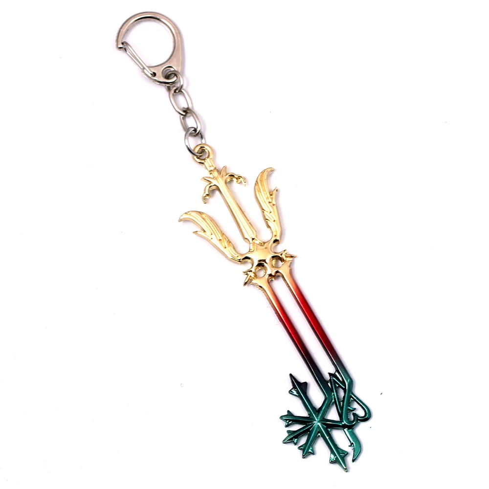 Kingdom Hearts Sora ключ стиль брелок оружие золото металл ручной работы костюм Подвески Брелок