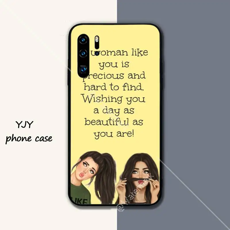 

Best Friends Forever BFF Silicone phone cover case for Huawei P9 lite 2016 2017 P 10 P20 PRO P30 P40 lite P smart 2019 2020