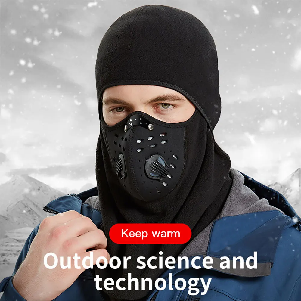 

Winter Ski Mask Cycling Skiing Cap Fleece Thermal Keep Warm Windproof Cycling Face Mask Skiing Fishing Skating Scarf Headwear