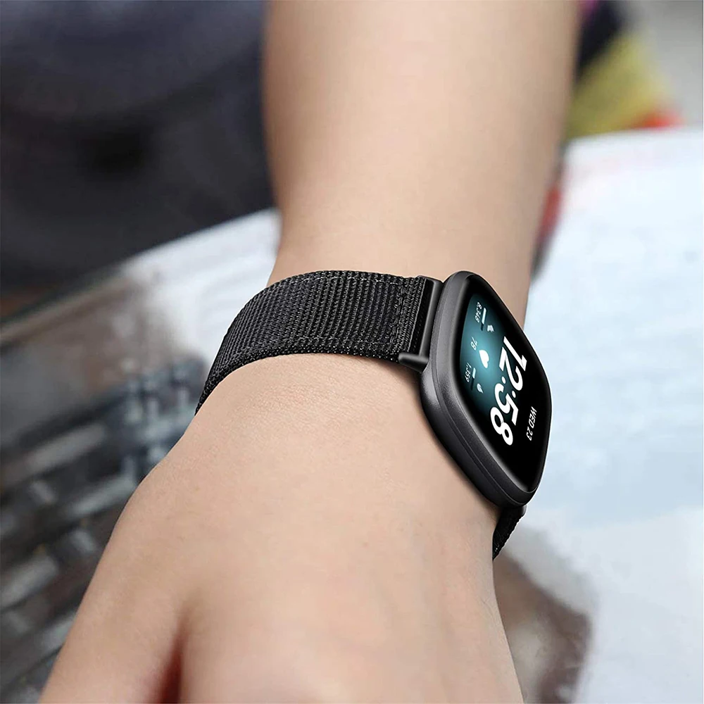 Спортивный нейлоновый ремешок Essidi для Fitbit Versa 3 женский и мужской браслет на