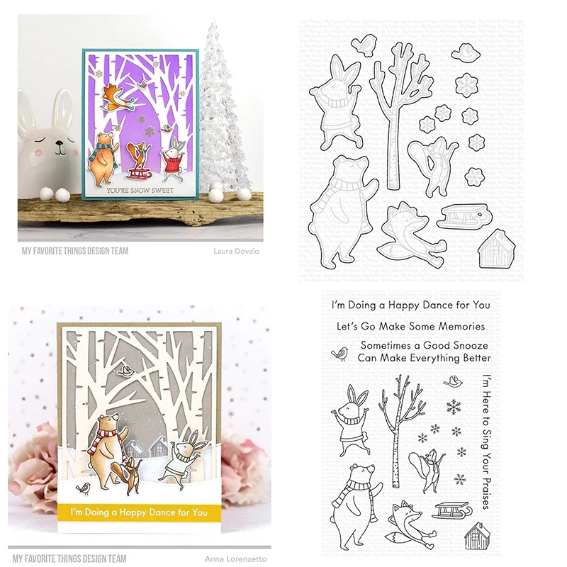 

2021new Hot Sale Diy Metal Cutting Winter Wonder Embossed Dies and Stamps Handmade Gift Making Scrapbook Card Crafts Decoration