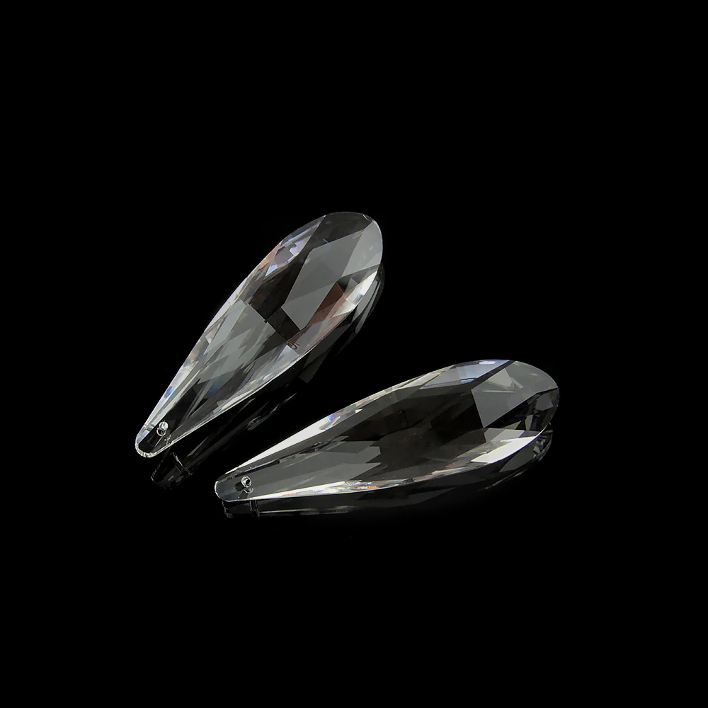 Лидер продаж! 15 штук прозрачный 76 мм Suncatchers длинная сетка Висячие Подвески