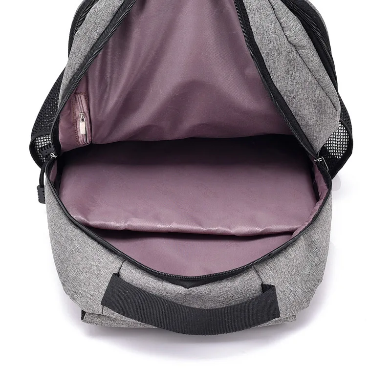 

HHYUKIMI men's anti - theft password lock backpack multi - functional laptop bag college school bag business travel shoulder bag