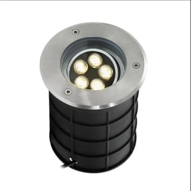 Бесплатная доставка 5x2W 10W Dimmable светодиодный наземный светильник Buriend 110V 220V DC12V