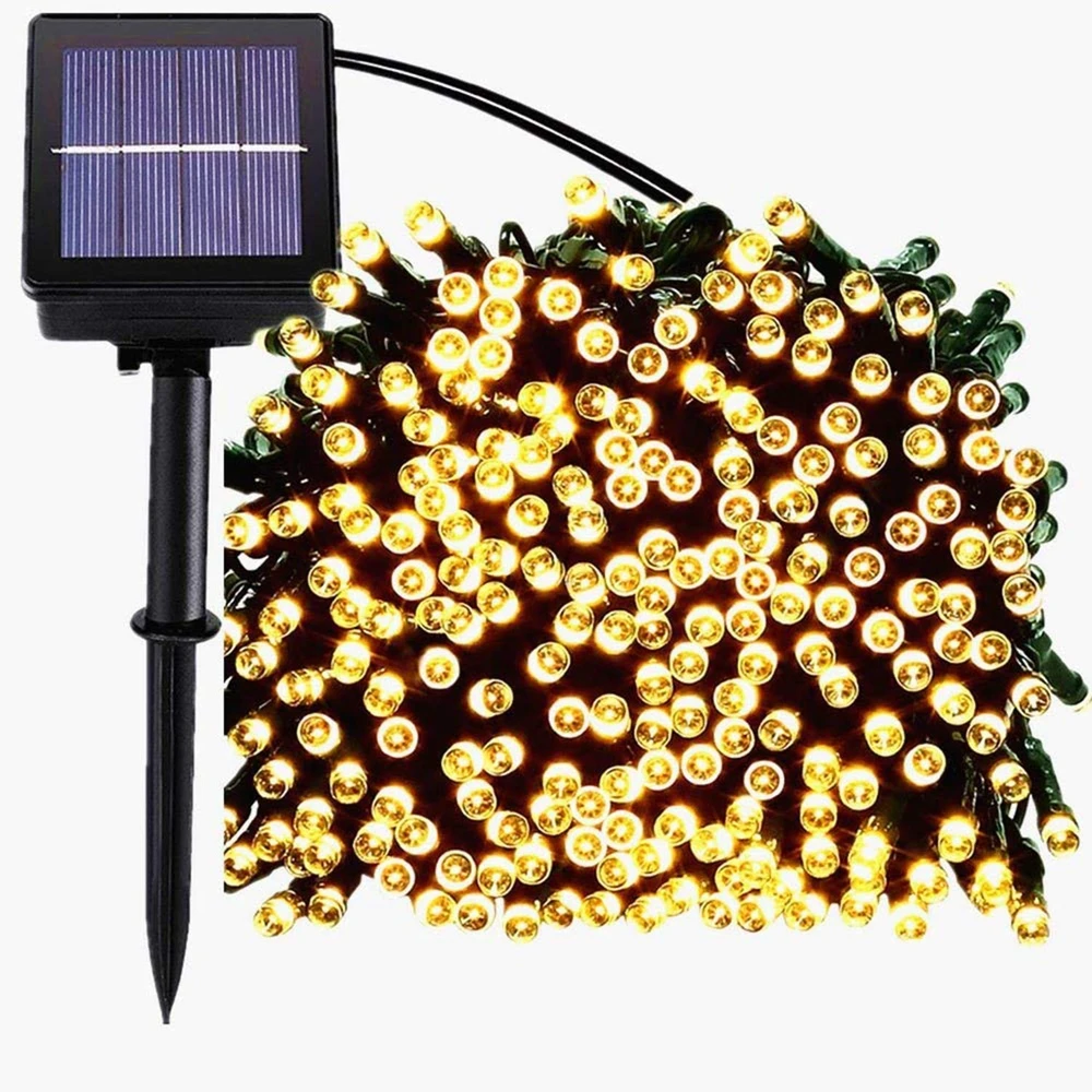 

Solar String Lights Outdoor Waterproof Street Garland 5M 7M 12M 22M LED Light Christmas Party Garden Home Decoration