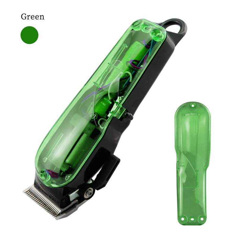 Парикмахерская электрическая машинка для стрижки волос прозрачная верхняя