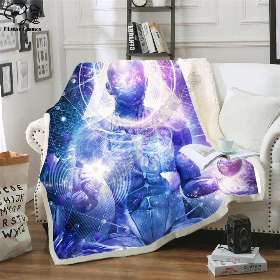 

The Neverending Dreamer Fleece Blanket Plush 3d Printed for Adults Sofa Sherpa Fleece Bedspread Wrap Throw Blanket