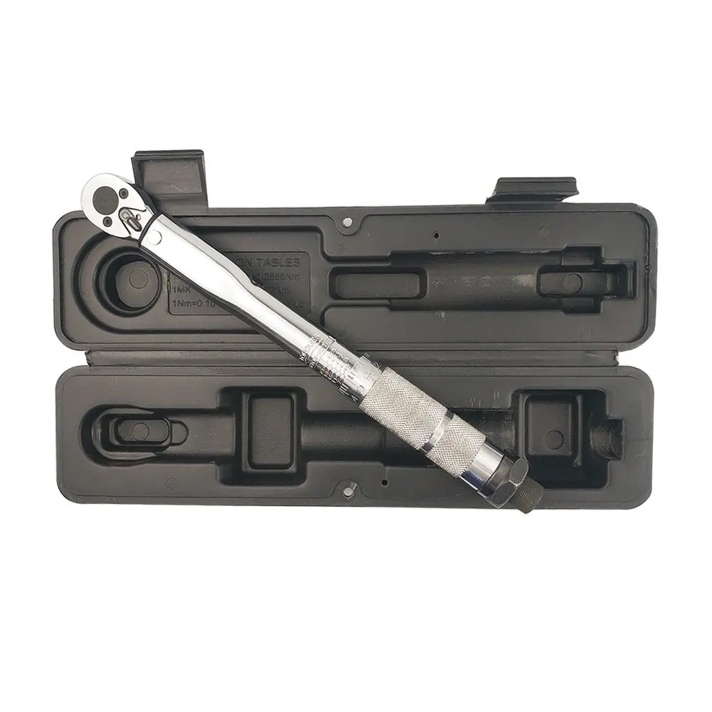 Многофункциональный приводной динамометрический ключ 1/4 Квадратный привод 5-25 нм