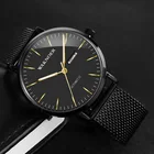 Мужские механические наручные часы с календарем, из нержавеющей стали