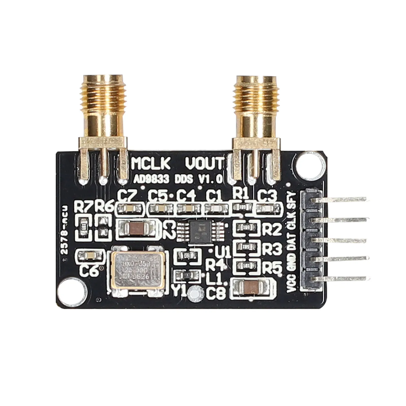 Модуль осциллографа AD9833 DDS цифровой синтезатор частоты контролируемый