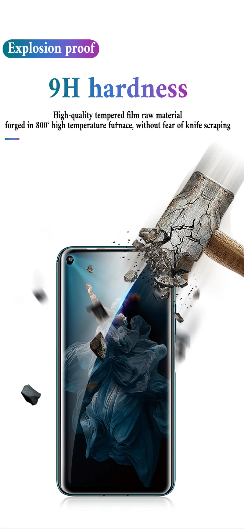2 в 1 Защитное стекло для huawei honor 20 Pro стекло для honor 20 камера защитная пленка Закаленное стекло протектор экрана honor 20 20pro