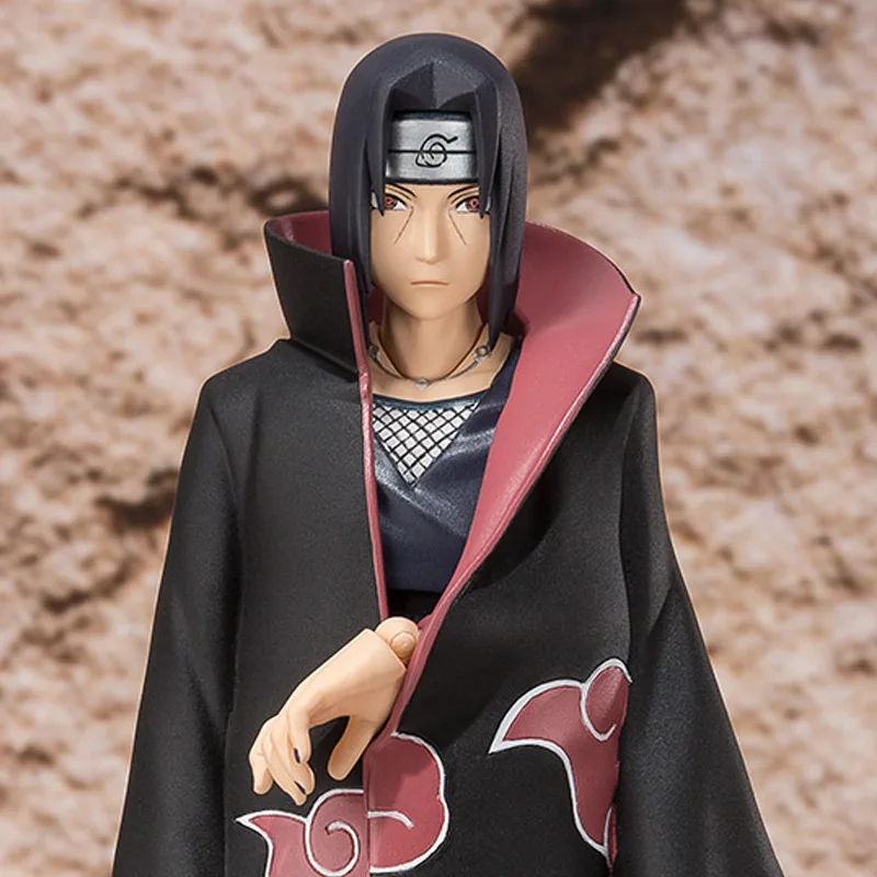 Аниме SHF Naruto Shippuden Uchiha Itachi шарнирные шарниры подвижные ПВХ Фигурки Модель игрушки