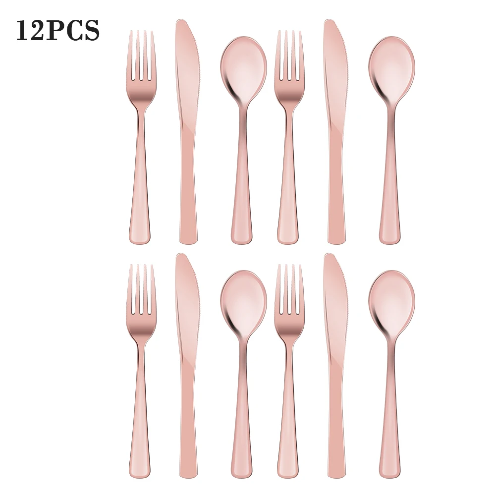 Набор столовых приборов Высокого Качества набор из 12 предметов для западных
