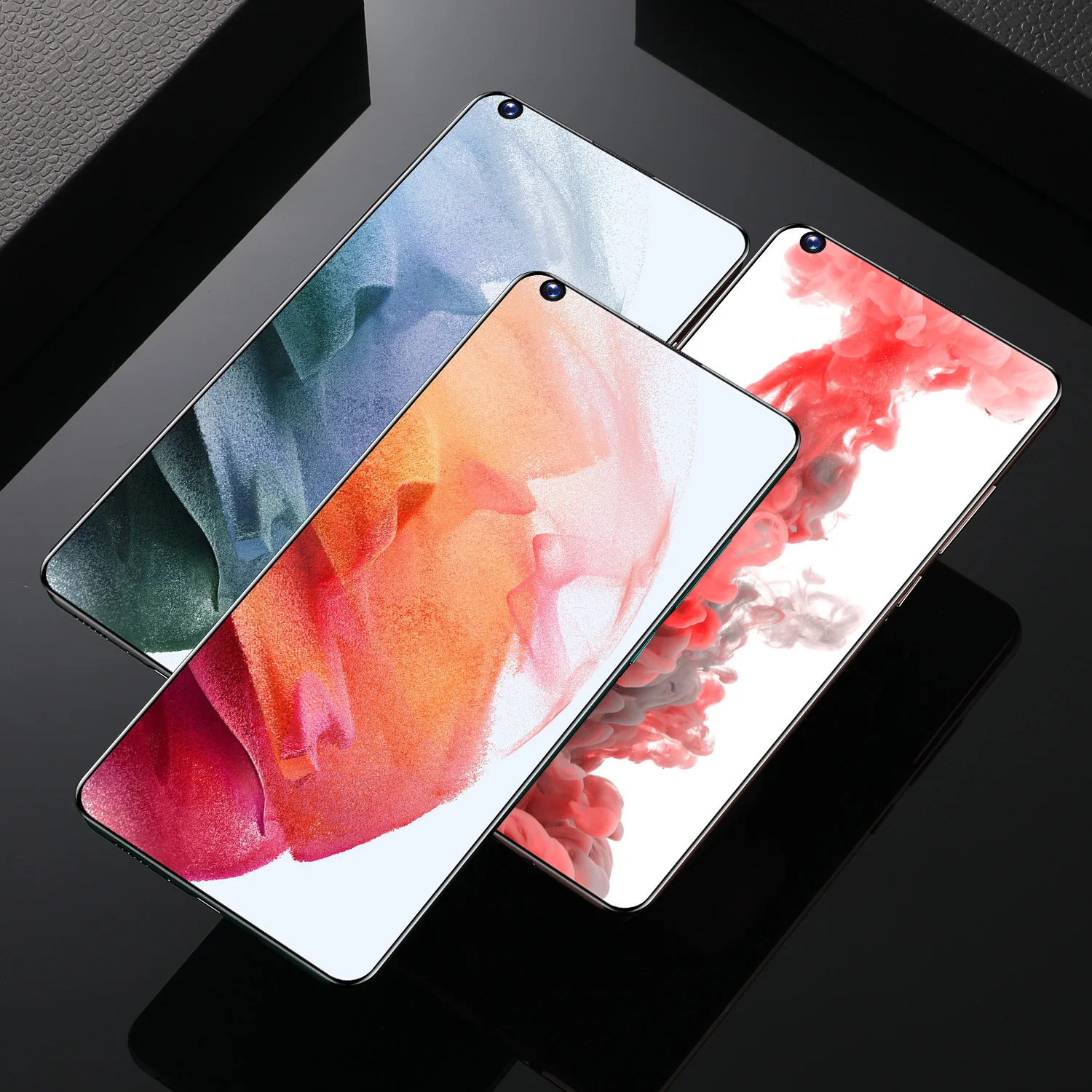 

TEMK S21 Ultra 7.3 Inch 8+512GB 24+48MP 6800mAh Smartphones Clobal 5G LTE 10 Core Andriod 10 Cell Phone Fingerprint Face ID