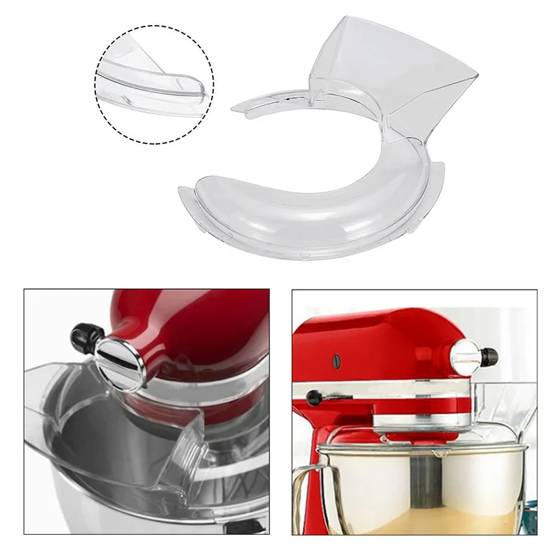 

5Pcs 4.5-5QT Bowl Pouring Shield Tilt Head Parts For KitchenAid Stand Mixer KSM500PS KSM450 K45SS Replacement Spare Accessories