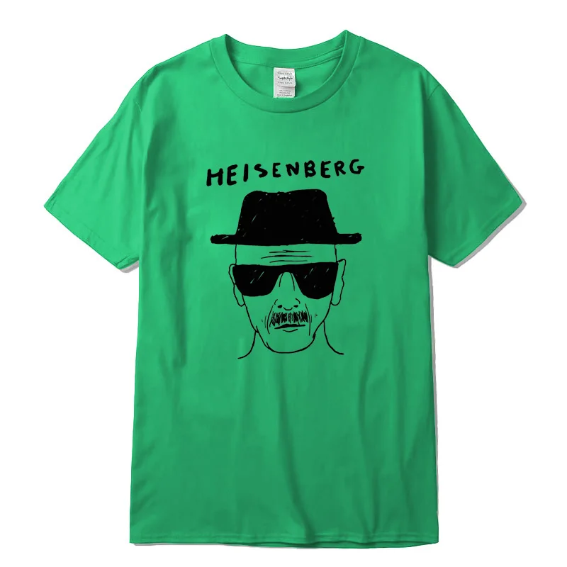 Мужская футболка из натурального хлопка с коротким рукавом и круглым