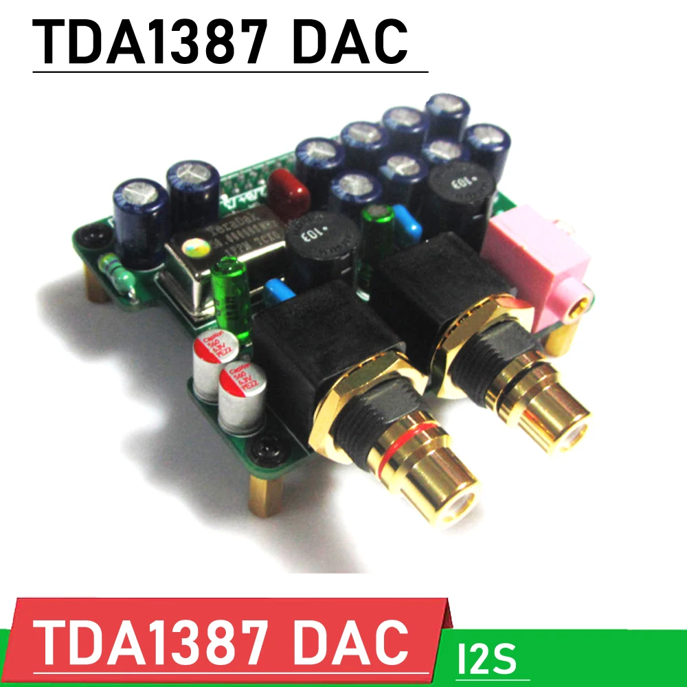 

TDA1387 Expansion Board Encoder DAC decoder I2S interface FOR Raspberry Pi pi3 pi2 B+ 3B+ 4B 2B 2