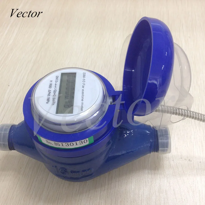 Электронный дистанционный интеллектуальный счетчик воды Modbus/протокол 188 RS485