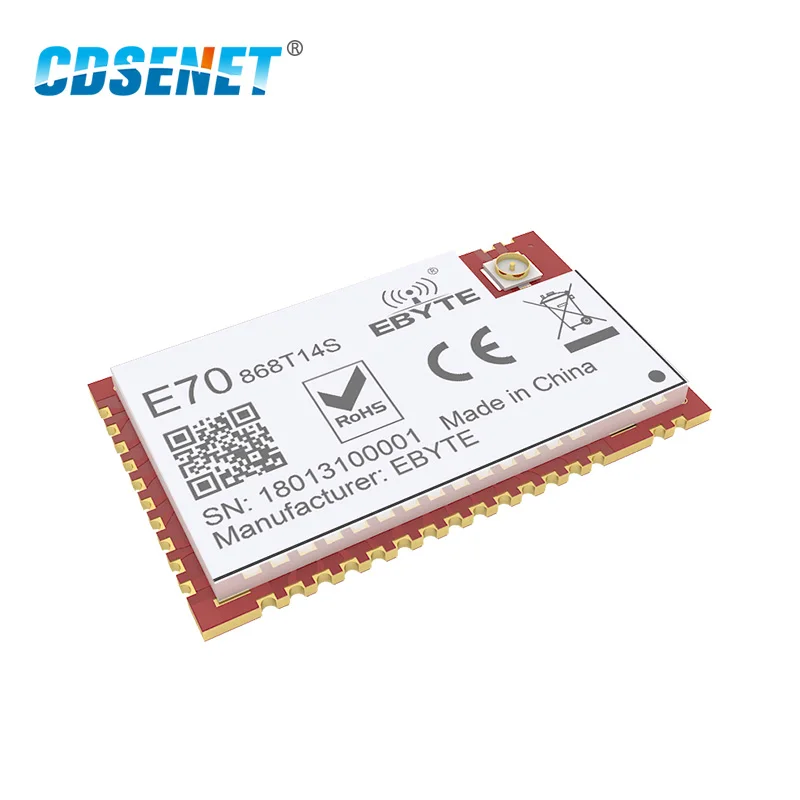 Беспроводной радиочастотный модуль CDSENET CC1310 861-876 5 МГц 14 дБм SOC SMD IOT передатчик