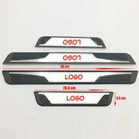 stainless steel for toyota corolla altis door sill trim protectors guard cover trim car styling 2014 15 16 2017 accessories 4pcs