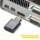 Новый VGA виртуальной разъем HDMI-Совместимость адаптера для манекена 1,4 DDC EDID эмулятор отображения для Mining