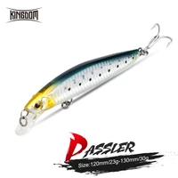 kingdom sea fishing lures jerkbaits minnow saltwater 120mm23g 130mm30g floating artificial bait good action wobblers hard lure