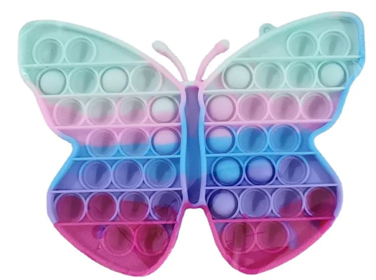 

Push Pops Bubble Sensory Toy For Fidget Toys Autism Special Needs Adhd Autism Squishy Stress Reliever Toys Kid Funny Anti-Stress