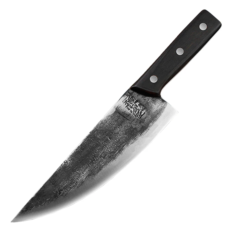 

Handmade Forged Butcher Slaughter Chef Knives Meat Cleaver with Ebony Handle Forged Steel Kitchen Boning Knives Cooking Tool
