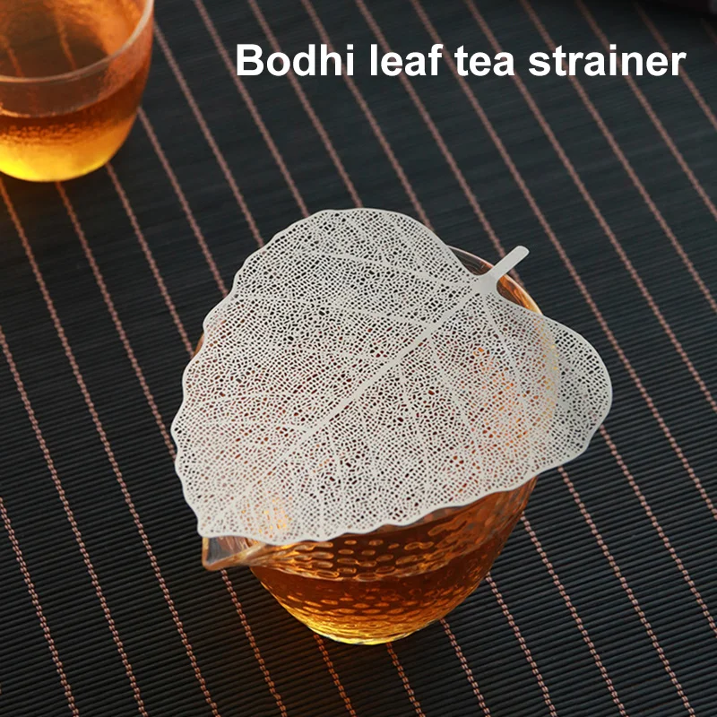 

Tea Strainers Leaf Tea Filter Leaves Shape Bodhi Leakage Tea Infusers Access Hollow Out The Leaves Personality Filter New