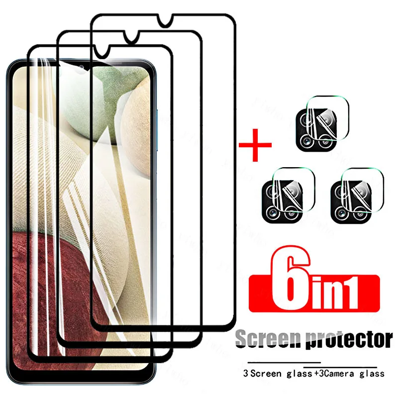 

For Samsung Galaxy A12 Camera Lens Film on For Samsung A12 Galaxya12 Galaxi A12 A 12 Tempered Glass Screen Protectors Protective
