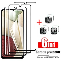 for samsung galaxy a12 camera lens film on for samsung a12 galaxya12 galaxi a12 a 12 tempered glass screen protectors protective