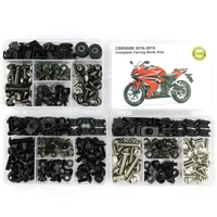 fit for honda cbr500r 2016 2017 2018 2019 motorcycle complete full fairing bolt kit bodywork clips nuts side covering bolts