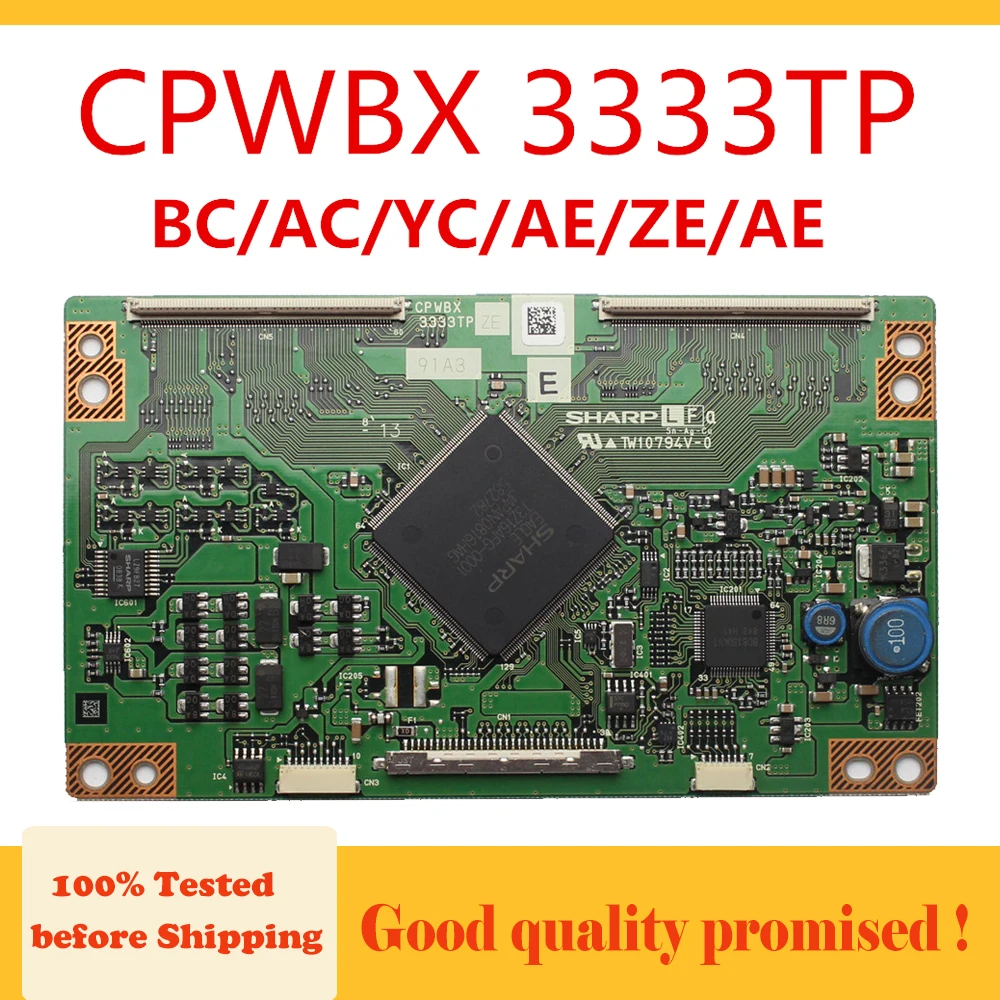 Плата Tcon CPWBX 3333TP BC AC YC AE ZE... Для ЖК контроллера SHARP. .. И т. д. Профессиональная
