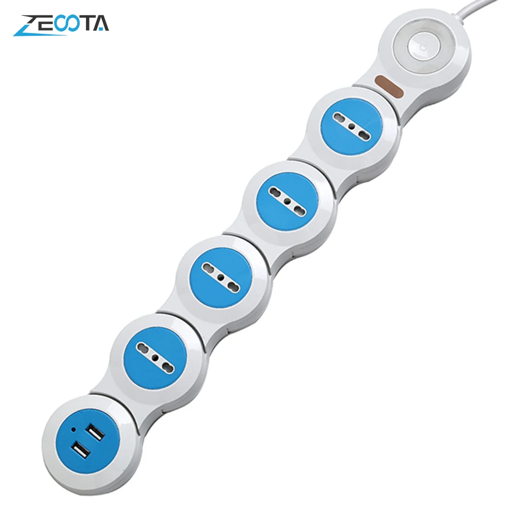 Розетка со множеством полосы 4 способ ЕС розетки электрические итальянский