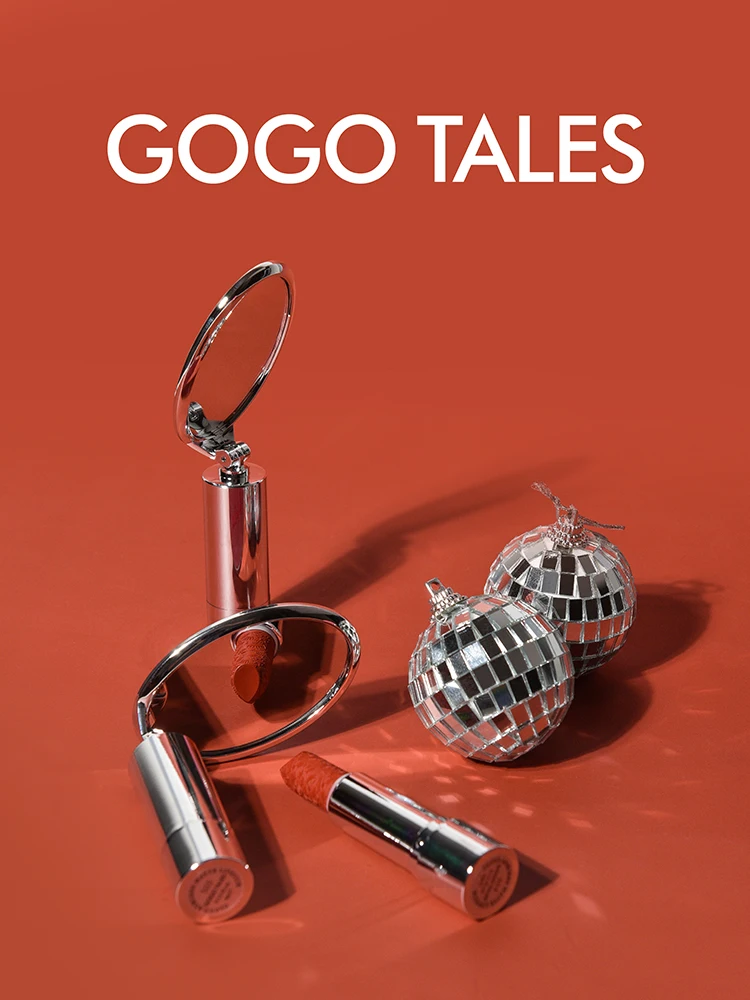 Gogo tales бархатная матовая помада карандаш с зеркалом мягкий резной крем для губ