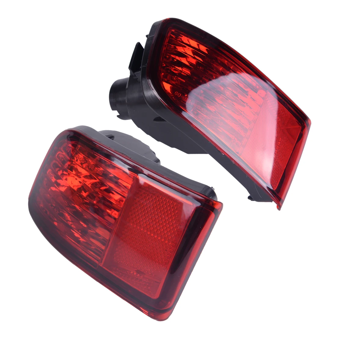 

1 Pair Left & Right Rear Bumper Red Reflector Tail Lamp Light Car Fit for Toyota 4Runner 81590-60141 81580-60111 2003 2004 2005